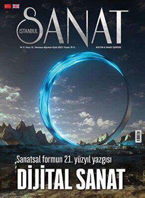 İstanbul Sanat Dergisi Sayı 12 Temmuz Ağustos Eylül 2023 Bkmkitap