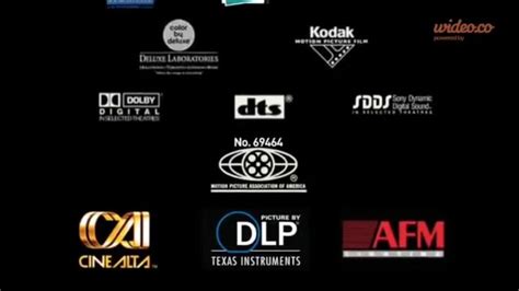 Many Different Logos On A Black Background