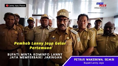 Pemkab Lanny Jaya Gelar Pertemuan Membahas Sejumlah Program Youtube