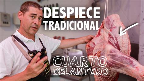 Despiece Tradicional Cuarto Delantero Vacuno Desposte Res