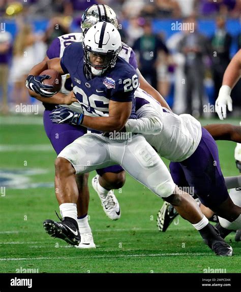 Penn State Running Back Saquon Barkley 26 Runs Against Washington During The Second Half Of