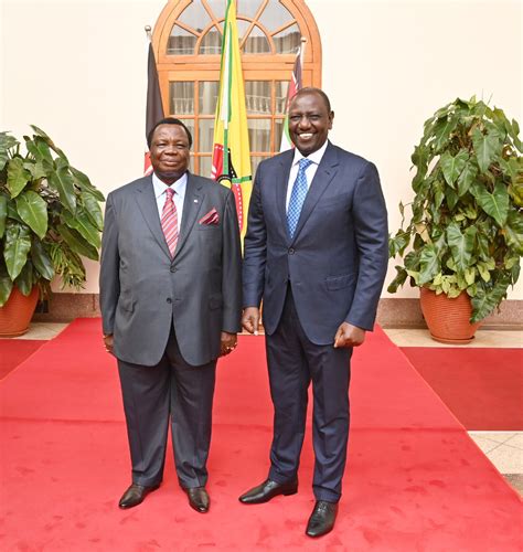 Dr Atwoli Meets H E President William Ruto Central Organization Of