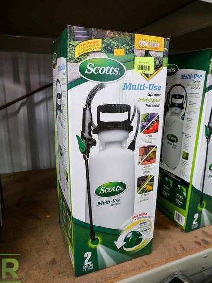 Scotts Multi Use 2 Gallon Pump Sprayer Roller Auctions