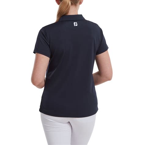 Footjoy Ladies Stretch Pique Solid Polo Shirt Golfonline