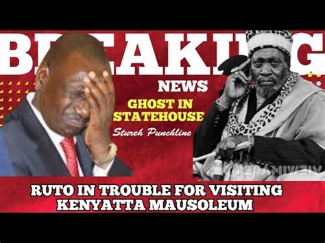 Ruto In Shock Panic As Kenyatta Ghost Visit Him In Statehouse