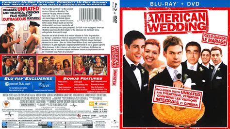 American Wedding Movie Blu Ray Scanned Covers American Wedding BR