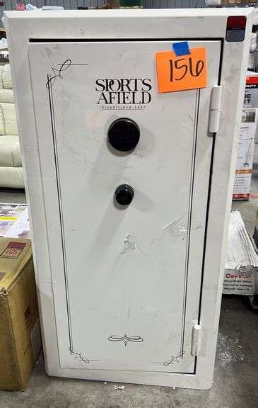 As Is Sports Afield Gun Fire Security Safe Off White Earl S