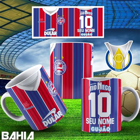 Caneca Personalizada Bahia Nome E Nimero No Elo Jb Personaliza