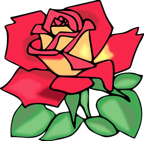 Pictures Of Cartoon Roses - ClipArt Best