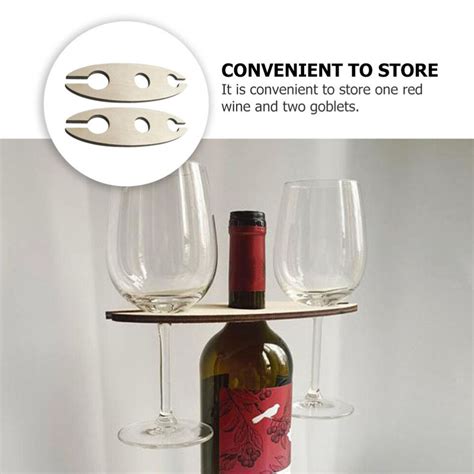 Oktoberfest 3pcs Wine Glass Hanger Rack Wine Cup Holder Wine Bottle Holder Ebay