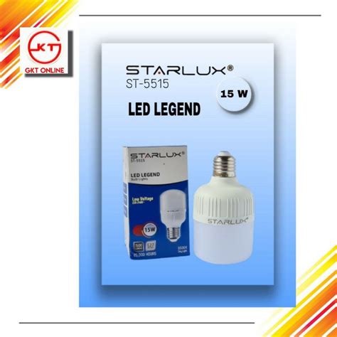 Jual Lampu Led Starlux 15 Watt Bohlam Led Legend Bulb Lights 15w