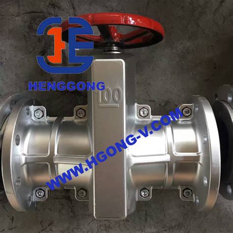 Din Api Industrial Aluminium Flange Pinch Valve China Pinch Valve And