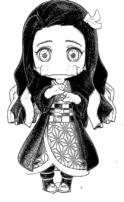 Demon Slayer Coloring Pages Nezuko Nezuko Kamado Demon Slayer Images