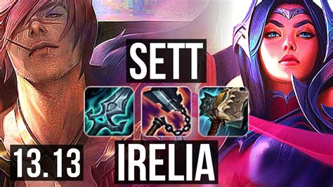 Sett Vs Irelia Top M Mastery Games Kr Diamond