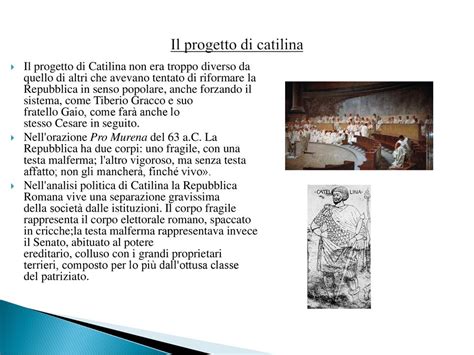 La Congiura Di Catilina Ppt Scaricare