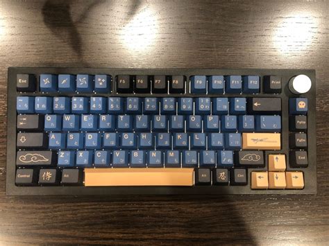 Blue Samurai Keycaps