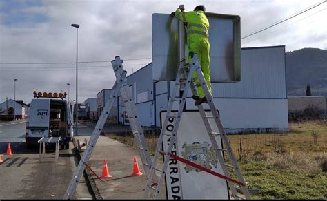 El Ayuntamiento De Ponferrada Inicia Los Trabajos Para Renovar 850