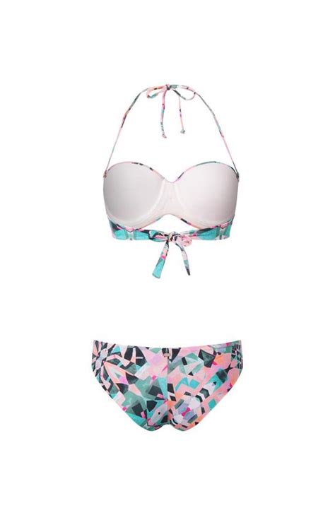 O Neill Bikini Havaa Maoi Mix White Aop W Green D Bol