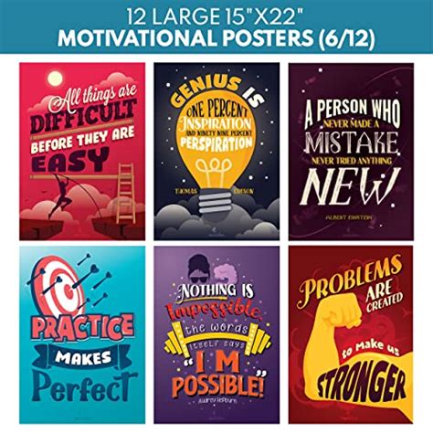 12 Growth Mindset Posters For Classroom 15 X22 Classroom Posters