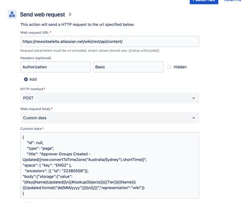 How To Make A Table On A Confluence Page And Populate It With Date From Jsm Via The Rest Api