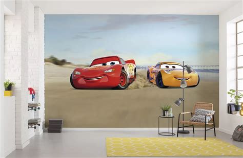 Papier Peint Enfant Disney Cars Beach Race Papier Peint Panoramique Komar