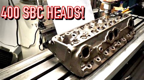 Big Power From Cast Small Block Chevy Heads 400 Sbc Cylinder Head