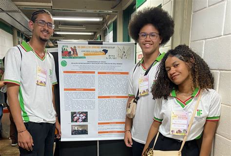 Estudantes Do Ifal Penedo Apresentam Projeto De Pesquisa Do Neabi Em