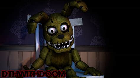 Fnaf Sfm Plushtrap Poster By Dthwithdoom On Deviantart