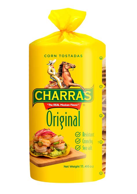 Charras Original Tostado Corn Tostadas Amarilla Gluten Free Yellow