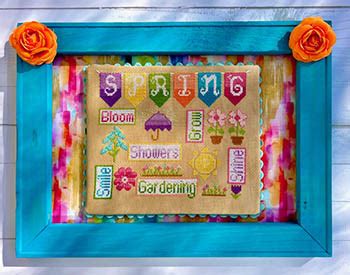 Cross Stitch Corner Pickle Barrel Designs Ode To Spring