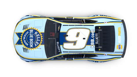 See The Kelley Blue Book Paint Scheme For Chase Elliott In 2023