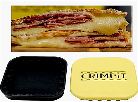 The Crimpit A Toastie Maker For Thins Make Toasted Snacks In