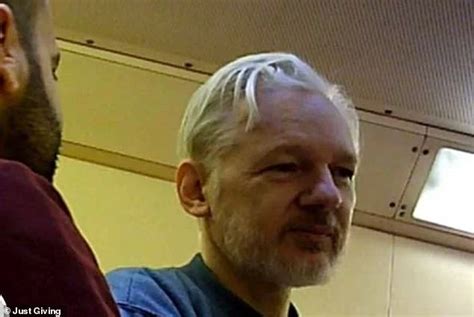 New Pictures From Jail Show Julian Assange Looking Pale And Gaunt Inside Belmarsh Prison Daily