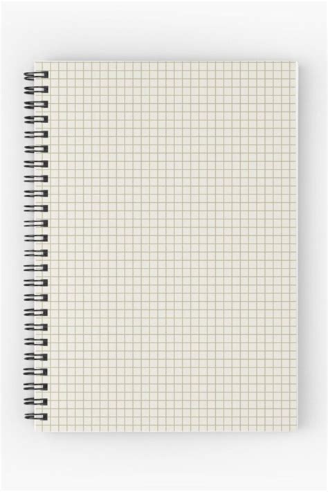 Sage Green Grid Spiral Notebook