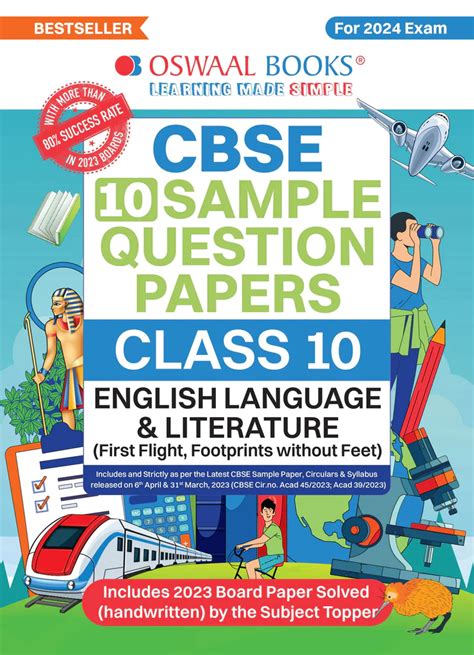 Oswaal Cbse Sample Question Papers Class 10 English Language