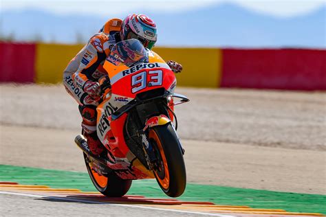 Marc Márquez Se Lleva El Mejor Crono Del Viernes En Aragón