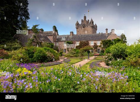 Cawdor Castle and its gardens, Cawdor, northeast of Inverness, Scotland ...