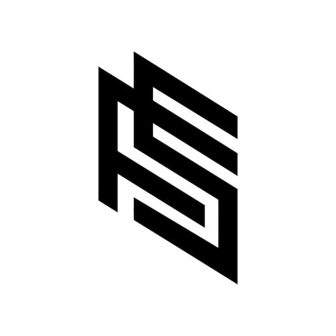 Premium Vector Fs Logo