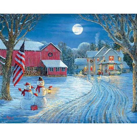 Solve Moonlight Greeting By Sam Timm Jigsaw Puzzle Online With 81 Pieces