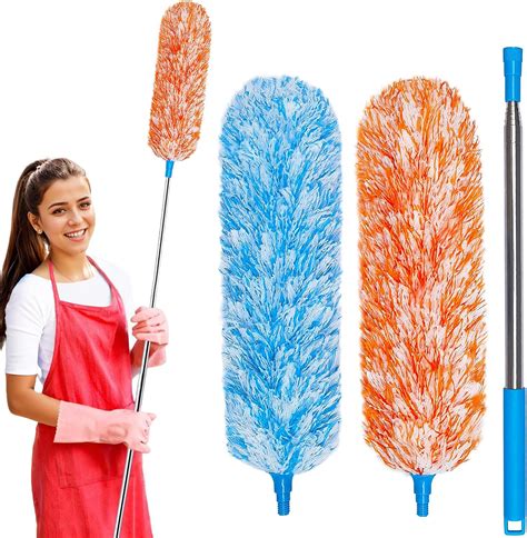 Amazon Boomjoy Microfiber Feather Duster With Extendable Pole