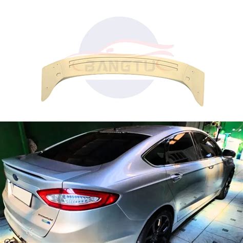 Car Spoiler For Ford Mondeo Spoiler 2013 2018 Car Accessories Wing Abs