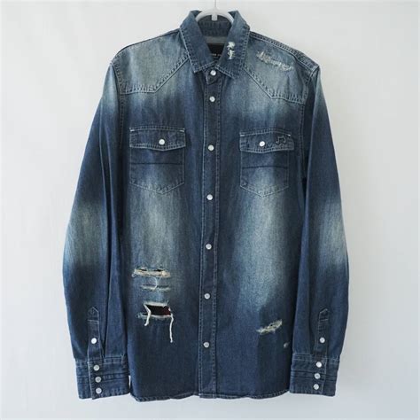 NUMBER N INE DENIM LOVELESS GUILD PRIME デニムシャツ コラボ M 長袖シャツ 売買された