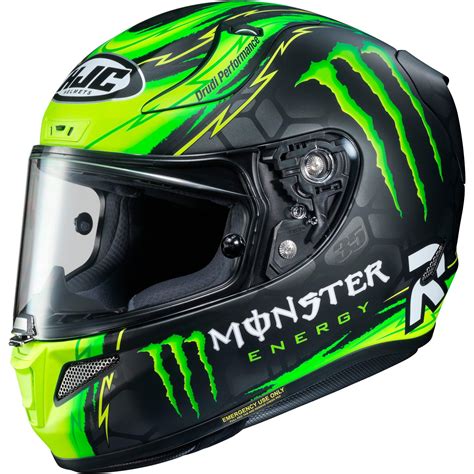 Casque RPHA 11 CRUTCHLOW REPLICA HJC RPHA Noir Vert MAXXESS FR