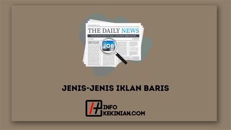 Jenis Jenis Iklan Baris Yang Wajib Kamu Ketahui Perbedaan