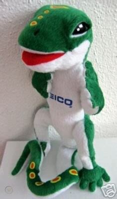 TALKING GEICO GECKO LIZARD STUFFED PLUSH TALKS TOY NEW! | #32404403