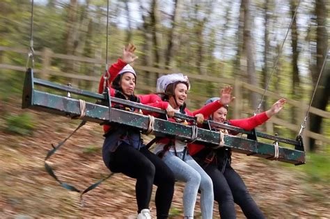 Skyride At Zip World Fforest North Wales Live