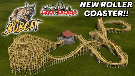 Six Flags Great Escape S New Roller Coaster Bobcat Youtube