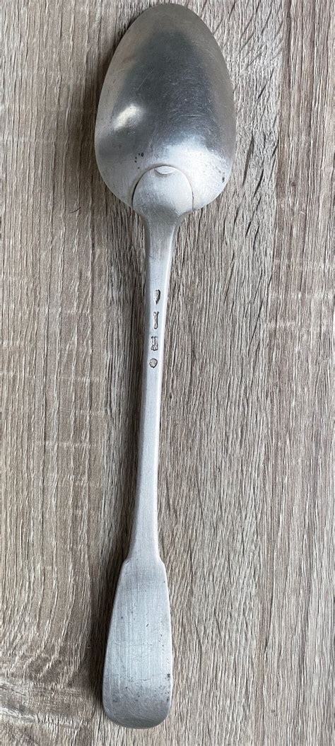 Proantic Paris Stew Spoon Th Century Silver General Farmers