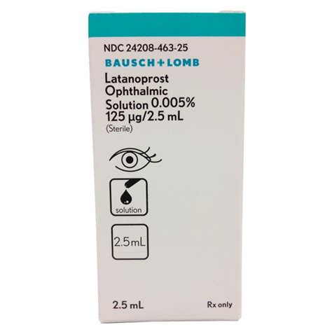 Latanoprost Ophthalmic Solution 0005 25 Ml