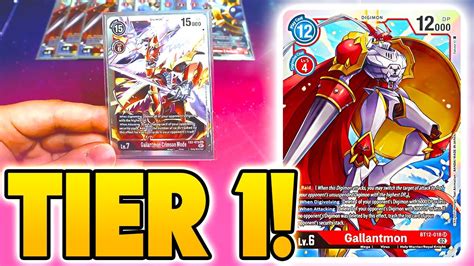 The Best Gallantmon Deck Bt Digimon Card Game Youtube